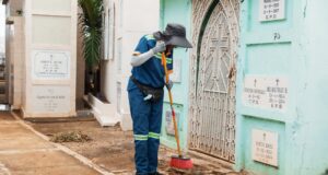 ADN reacondiciona cementerios por el Día de las Madres