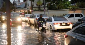 Indomet prevé aguaceros y tormentas este lunes