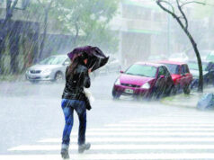 Vaguada seguirá generando aguaceros y tormentas este miércoles en gran parte del país