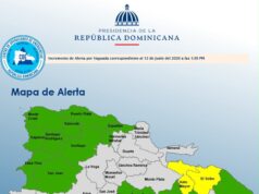 COE eleva alertas por lluvias y coloca dos provincias en amarillo