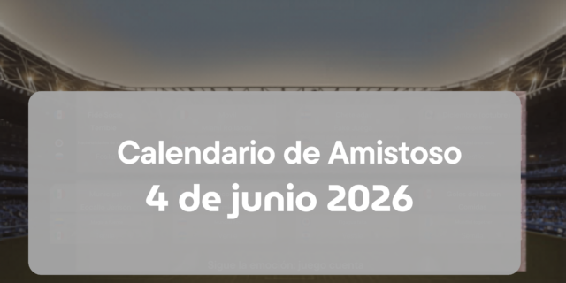 4 de junio 2026