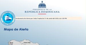 Distrito Nacional y cinco provincias bajo alerta verde por lluvias