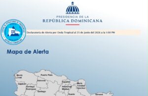 Distrito Nacional y cinco provincias bajo alerta verde por lluvias