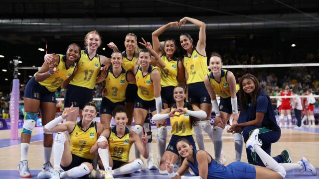 Brasil lidera la VNL 2026 con paso perfecto al cierre de la primera semana