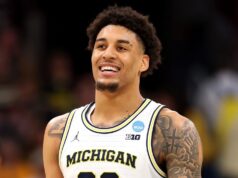 Yaxel Lendeborg, listo para ser el séptimo dominicano en la primera ronda del draft de la NBA