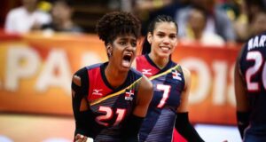 Jineiry Martínez, la dominicana mejor posicionada entre las bloqueadoras de la VNL 2026