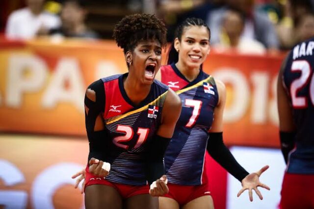 Jineiry Martínez, la dominicana mejor posicionada entre las bloqueadoras de la VNL 2026