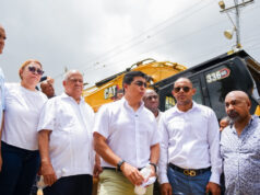 Caasd interviene drenaje en cuatro sectores