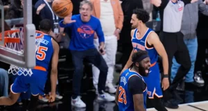 Karl-Anthony Towns lidera a los Knicks, que vencen a los Spurs y toman ventaja 2-0 en las Finales