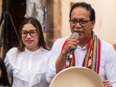 Roberto Sánchez inicia la jornada electoral con una misa y llama a emitir un “voto de conciencia”