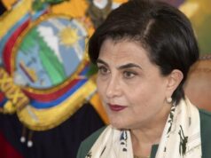 Renuncia la canciller de Ecuador; Roberto Kury asume como reemplazo