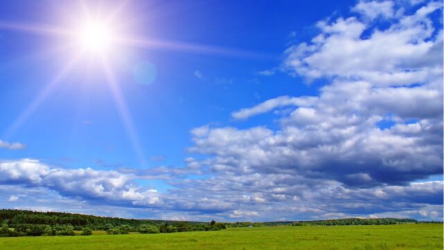 Domingo soleado y con lluvias aisladas en algunas provincias