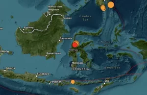 Sismo de magnitud 6.7 sacude el norte de Indonesia