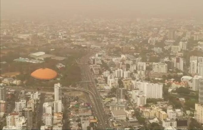Indomet prevé polvo del Sahara y aguaceros para este domingo