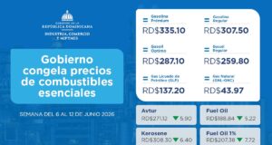 Gobierno mantiene sin cambios precios de combustibles y reduce costos de otros derivados