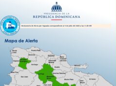 COE mantiene seis demarcaciones en alerta verde por lluvias asociadas a vaguada y onda tropical