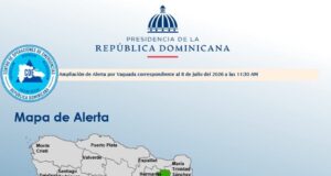 COE aumenta a 10 las demarcaciones en alerta verde por lluvias asociadas a vaguada y onda tropical