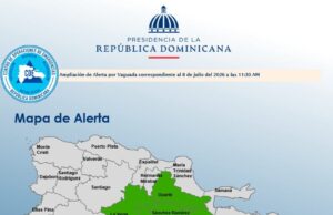 COE aumenta a 10 las demarcaciones en alerta verde por lluvias asociadas a vaguada y onda tropical
