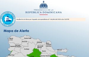 COE eleva a ocho las demarcaciones en alerta verde por lluvias y tormentas