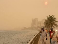 Lunes con ambiente caluroso, polvo del Sahara y aguaceros aislados en varias provincias