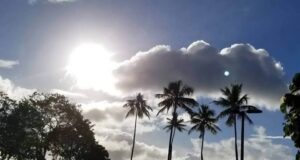 Ambiente mayormente soleado y caluroso predominará este domingo; se esperan chubascos aislados