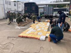 Ecuador decomisa 119 kilos de cocaína ocultos en un contenedor con destino a Alemania