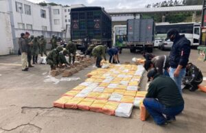 Ecuador decomisa 119 kilos de cocaína ocultos en un contenedor con destino a Alemania