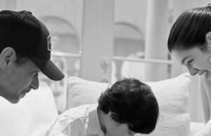 Nadia Ferreira y Marc Anthony dan la bienvenida a su hija Myla