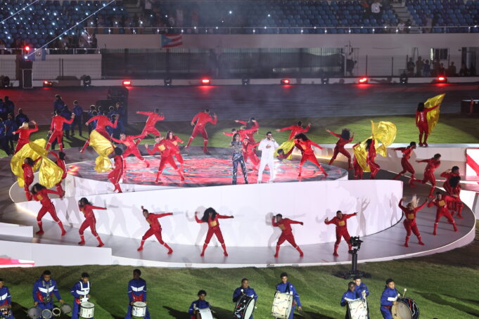 Más de 900 artistas dominicanos iluminaron la ceremonia inaugural de los Juegos Centroamericanos 2026