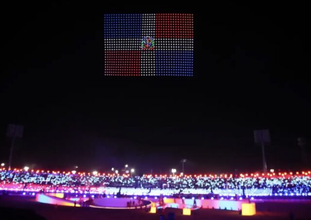 Drones, láser y LED: la tecnología que iluminó la apertura de los JCC 2026