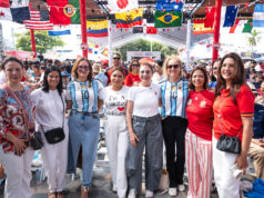 Carolina comparte con ciudadanos la final del Mundial en el Malecón Deportivo