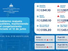 Gobierno aumenta gasolina regular y gasoil regular; mantiene congelados otros combustibles