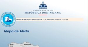 COE coloca nueve provincias bajo alerta verde por lluvias