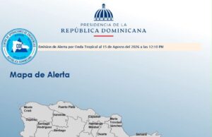 COE coloca nueve provincias bajo alerta verde por lluvias