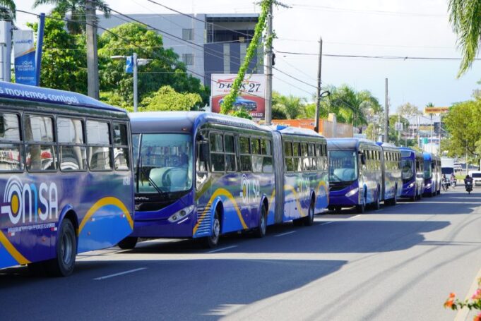 Corredor de la 27 de Febrero operará con tarifa integrada de RD$35 desde este lunes