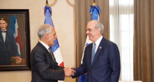 Abinader y Asfura se reúnen en el Palacio Nacional para fortalecer cooperación entre RD y Honduras
