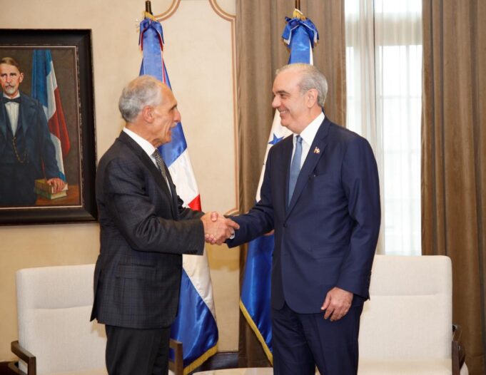 Abinader y Asfura se reúnen en el Palacio Nacional para fortalecer cooperación entre RD y Honduras