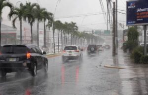 Vaguada provocará aguaceros y tronadas este lunes en varias zonas de RD